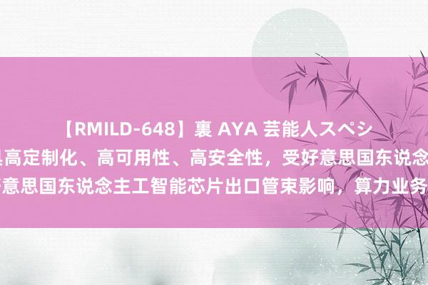 【RMILD-648】裏 AYA 芸能人スペシャル 光环新网：公司家具高定制化、高可用性、高安全性，受好意思国东说念主工智能芯片出口管束影响，算力业务程度不足预期