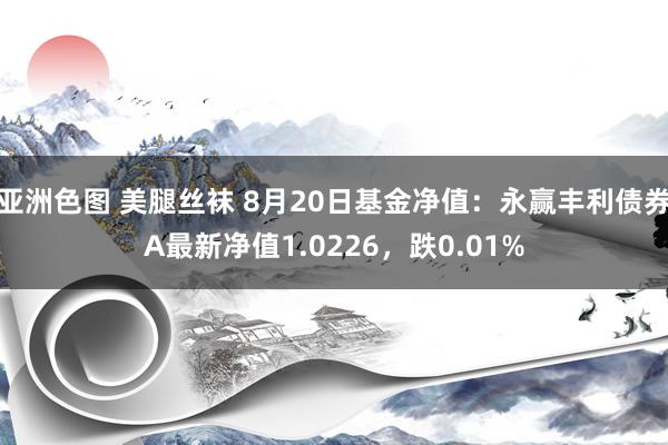 亚洲色图 美腿丝袜 8月20日基金净值：永赢丰利债券A最新净值1.0226，跌0.01%