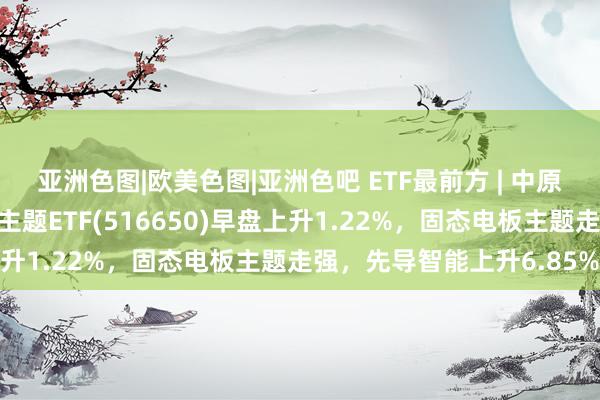 亚洲色图|欧美色图|亚洲色吧 ETF最前方 | 中原中证细分有色金属产业主题ETF(516650)早盘上升1.22%，固态电板主题走强，先导智能上升6.85%